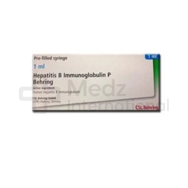 Hepatitis B Immunoglobulin Injection