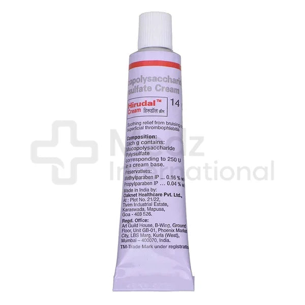 Hirudal Mucopolysaccharide Polysulfate Cream