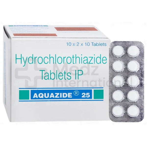 Hydrochlorothiazide 25 mg Tablets