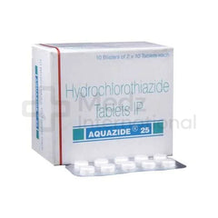 Hydrochlorothiazide 25 mg Tablets