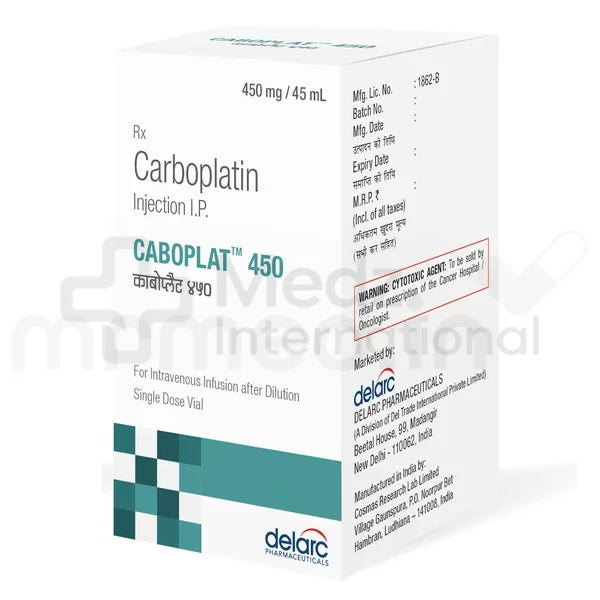 Inj Carboplatin 150 mg/450 mg