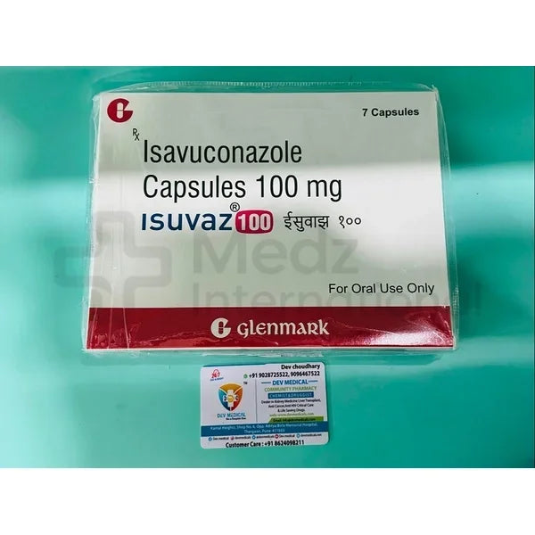 Isavuconazole capsules 100 mg