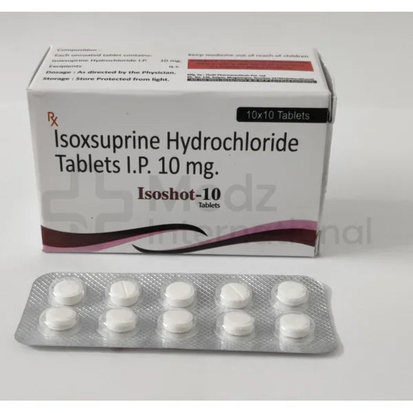 Isoxsuprine 10 mg Tablets