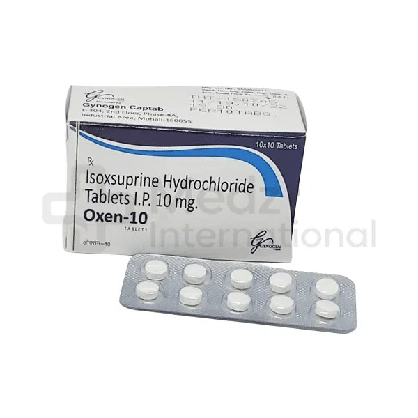 Isoxsuprine 10 mg Tablets