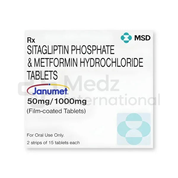 Janumet Tablets 50/1000 mg