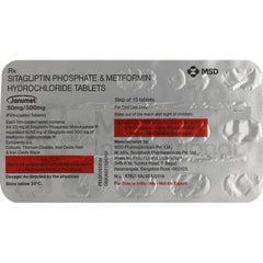 Janumet Tablets 50 500 mg