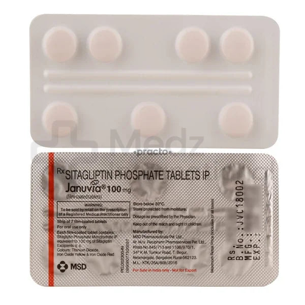Januvia 100 mg Tablet