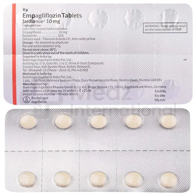 Jardiance 10 mg Tablets