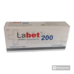Labetalol 200 mg Tablets