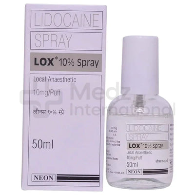 Lidocaine spray 10