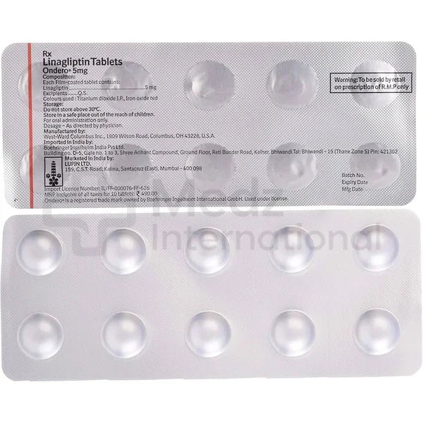 Linagliptin 5 mg Tablet