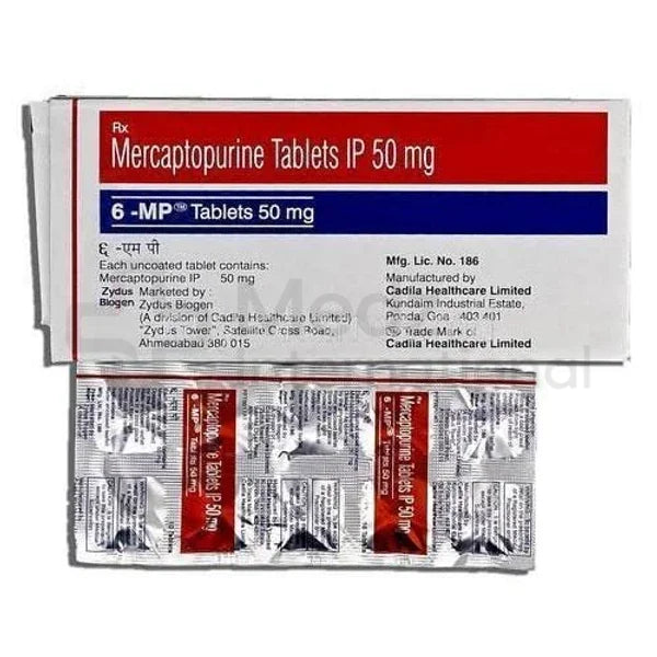 Mercaptopurine 50 mg Tablet