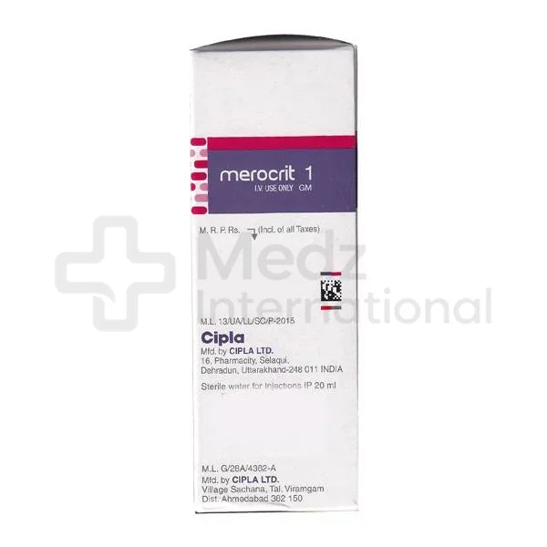 Merocrit 1gm Injection