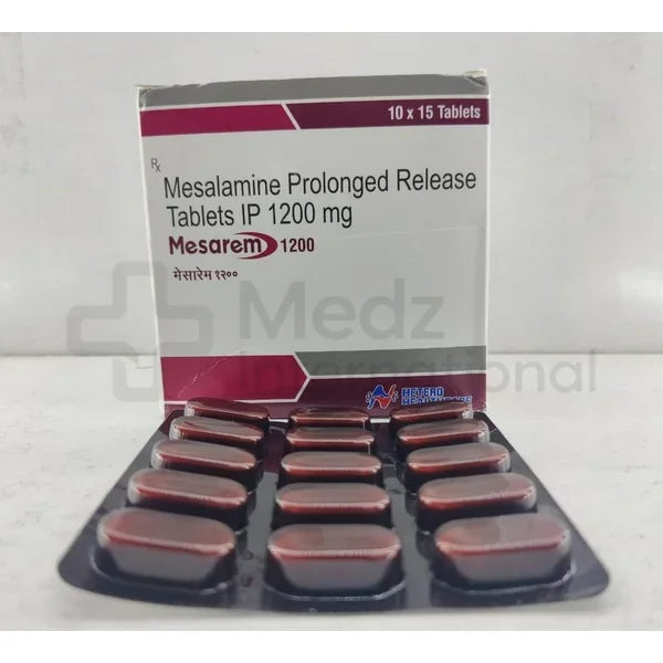 Mesalamine 1200 mg Tablets