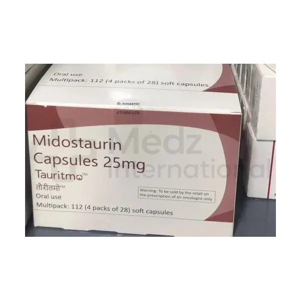 Midostaurin 25 mg Capsules