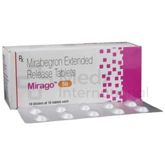 Mirago 50 mg Tablet
