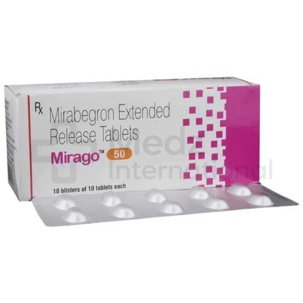 Mirago 50 mg Tablet