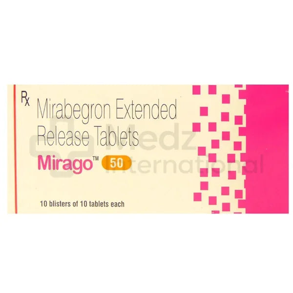 Mirago 50 mg Tablet