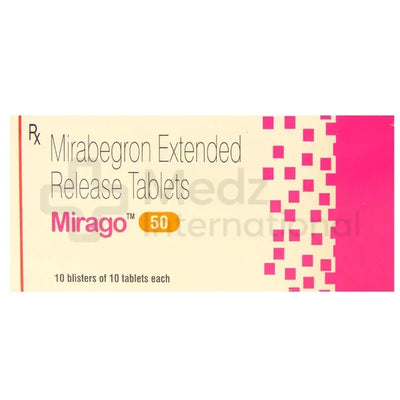 Mirago 50 mg Tablet