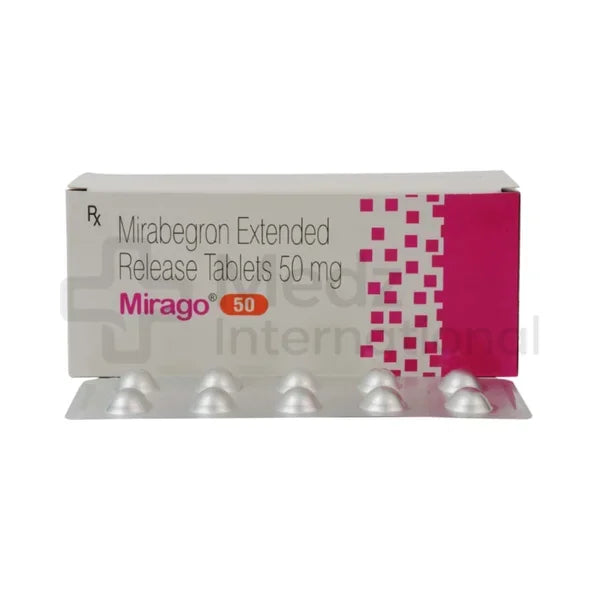 Mirago 50 mg Tablet