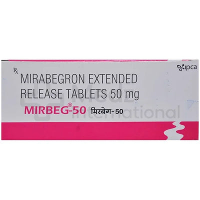 Mirbeg 50 mg Tablet