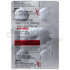 Miso gyn Misoprostol Tablet 200 mcg