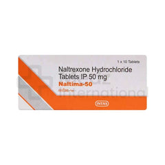 Naltrexone 50 mg tablet