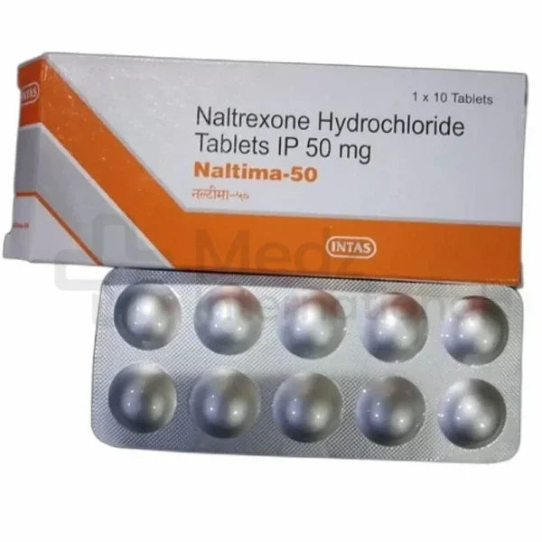 Naltrexone 50 mg tablet