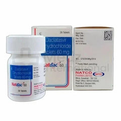 Natdac 60 mg Tablets