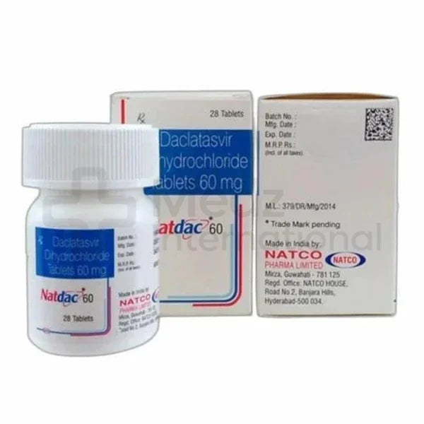 Natdac 60 mg Tablets