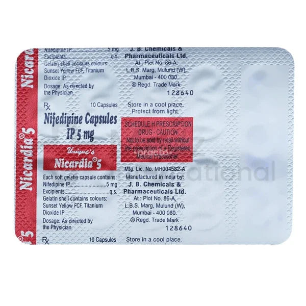 Nifedipine 60 mg