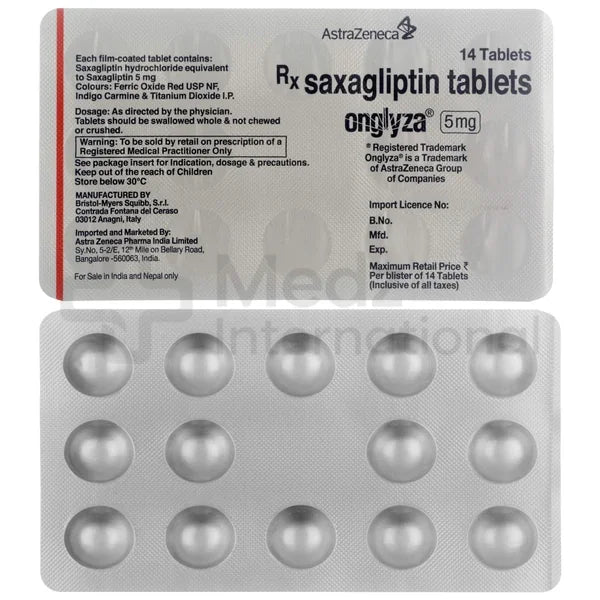 Onglyza 5 mg Tablets