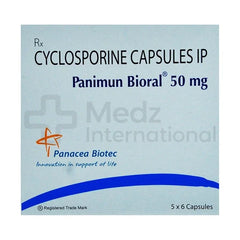 Panimun Bioral 50 mg Capsule