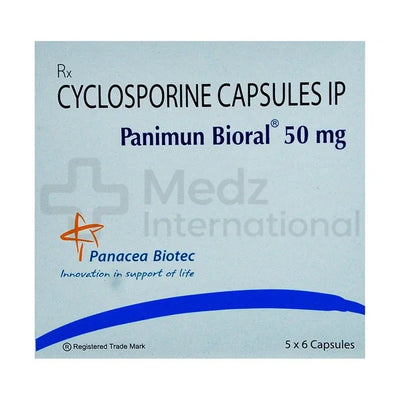 Panimun Bioral 50 mg Capsule