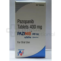 Pazopanib 400 mg/200 mg Tablet