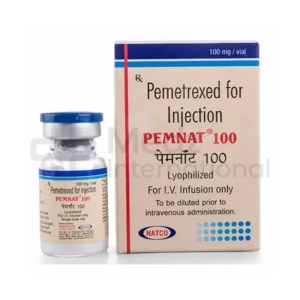 Pemetrexed Injection 100 mg/ 500 mg