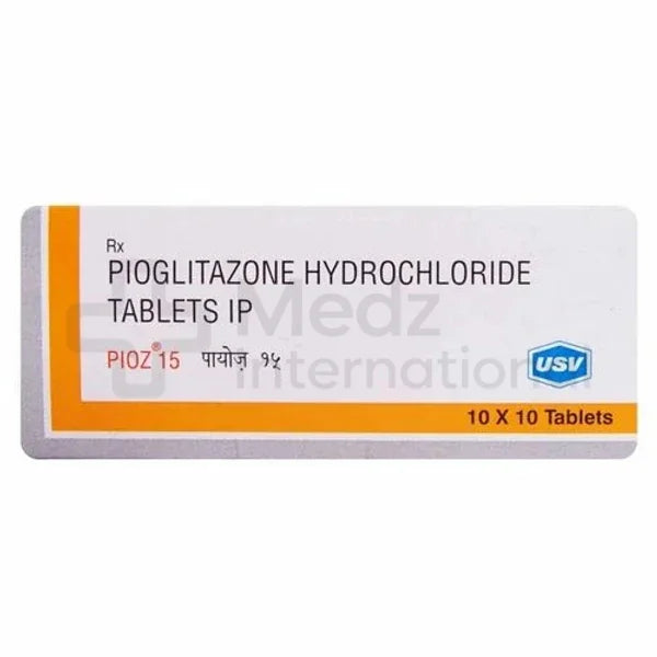 Pioglitazone 15 mg Tablet