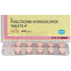 Pioglitazone 15 mg Tablet