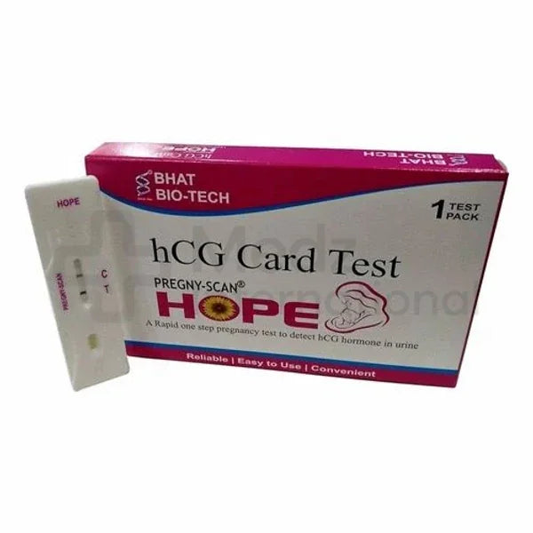 Pregnancy Test Card