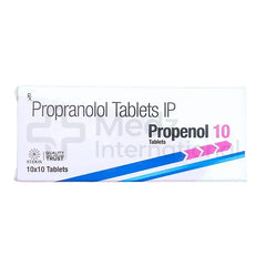 Propranolol 10 mg Tablets
