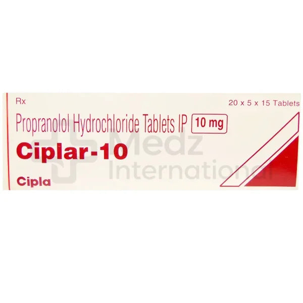 Propranolol 10 mg Tablets
