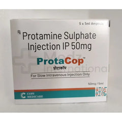 Protamine Sulfate 50mg Injection