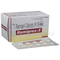 Ramipril 5 mg Tablets