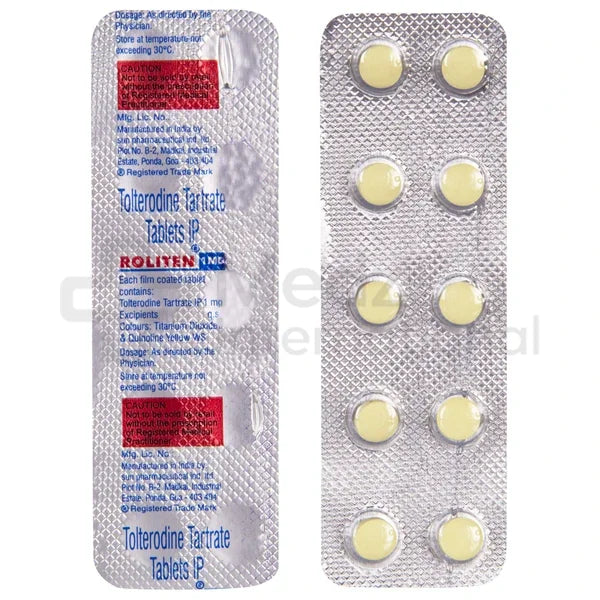 Roliten 1mg/2mg Tablets