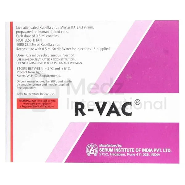 Rubella Vaccine R-Vac Injection