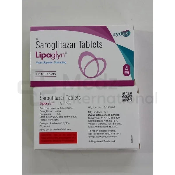 Saroglitazar Tablets 4 mg