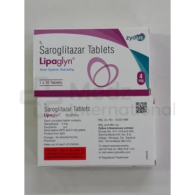 Saroglitazar Tablets 4 mg