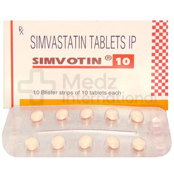 Simvotin 10 mg/20 mg Tablets