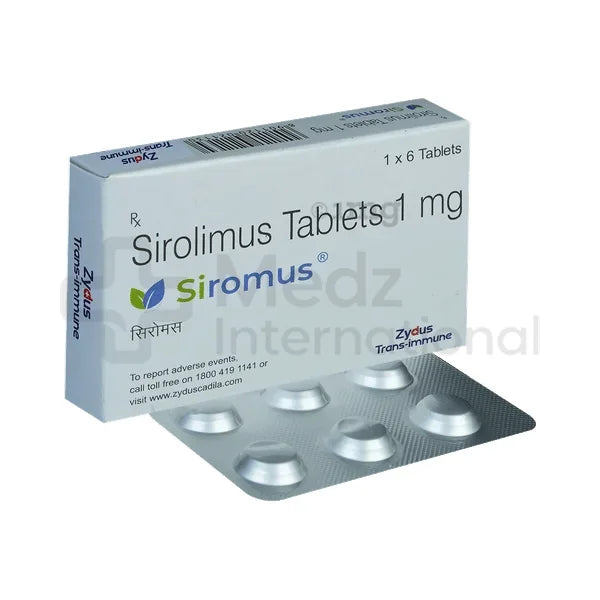 Siromus 1 mg Sirolimus Drug