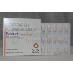 Sitagliptin Metformin 50 500 mg Tablet